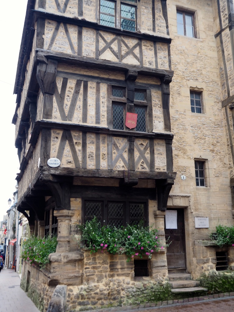 A typical building in the streets of Bayeux.